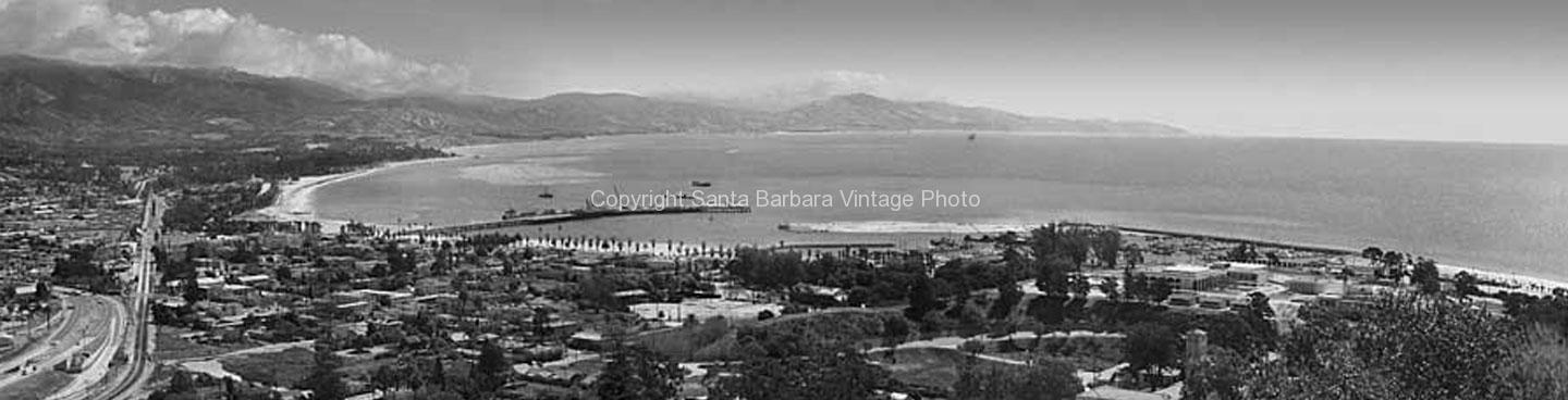 Pano Santa Barbara, CA. 1960's- PA-01