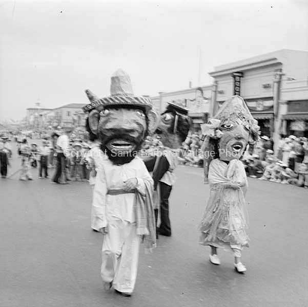 Santa Barbara Fiesta Parade, 1930's FS30