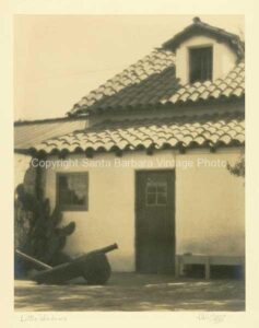 Back of Orena Adobe, El Paseo Santa Barbara, CA - EP09