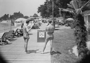 Miramar Hotel, Montecito, CA - Sunbathers Circa 1930 - MR66