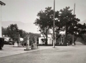 Olive Mill Rd at Coast Village , Montecito Ca.