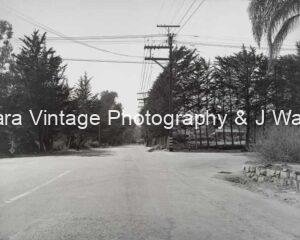 East Valley at Hot Springs - looking west , HWY 150 c.1940 - Montecito Ca - MT50