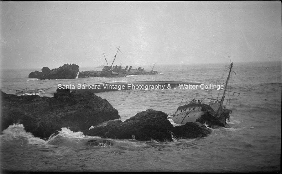 Honda Point Disaster, 1923 Santa Barbara, CA. | BS19