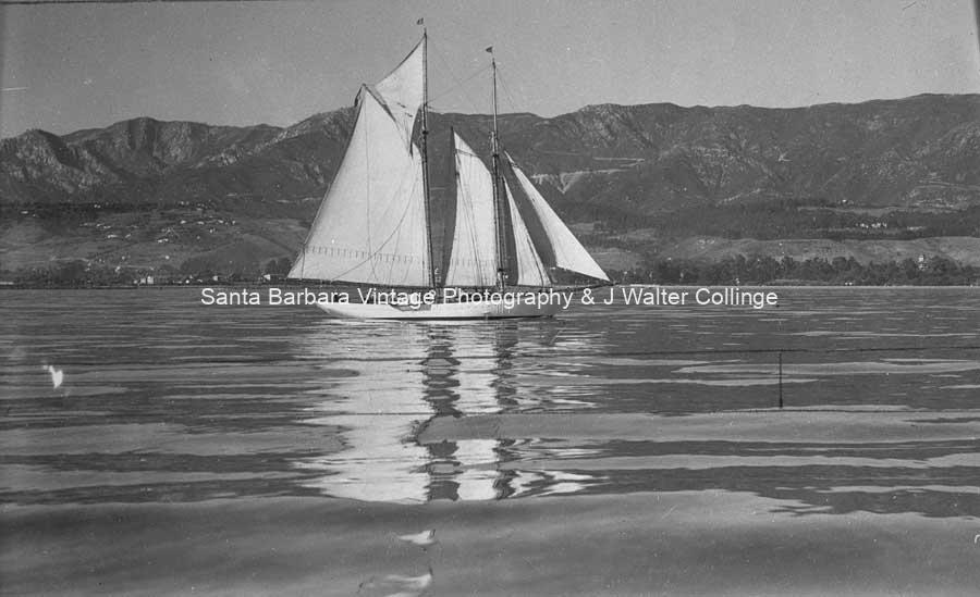 DeMott Yacht 1920’s – Santa Barbara Coast | BS31