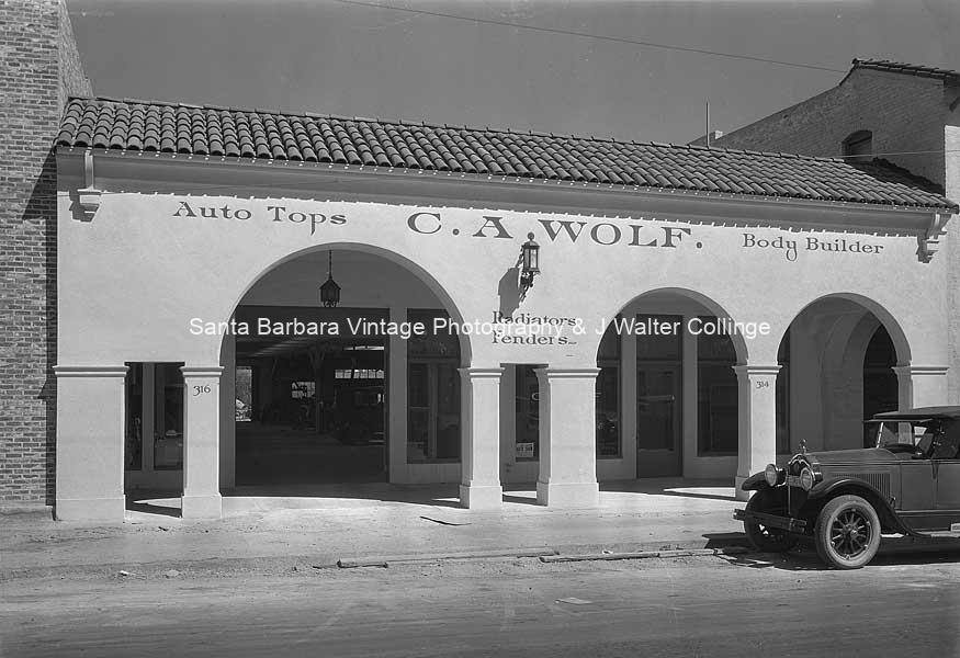 C. A. Wolf, 314-16 State St. Santa Barbara Ca | GS42