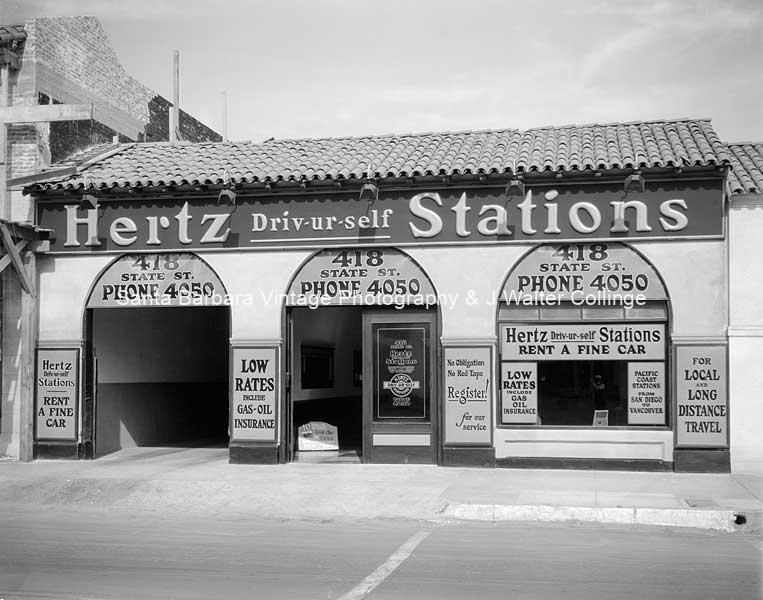 Hertz Station 418 State St. Santa Barbara CA | GS68