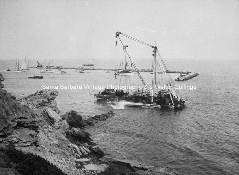 Breakwater gap filling phase c.1929 | BS38