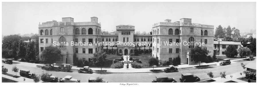 Santa Barbara Cottage Hospital, c.1930's - PB05