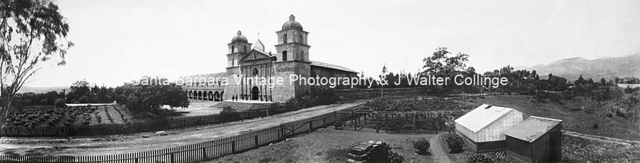 Santa Barbara Mission c.1900 - PB08