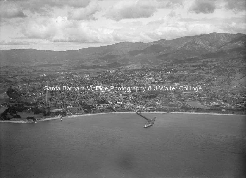 Aerial View, Santa Barbara c.1930’s – SB14
