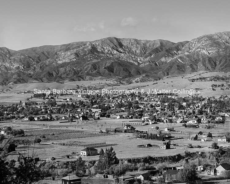 Victoria Station Panoramic, c.1890 Santa Barbara CA – SB31