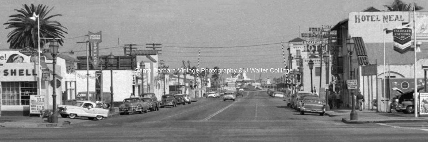 State at 101 looking south, c.1950's - SB71 P
