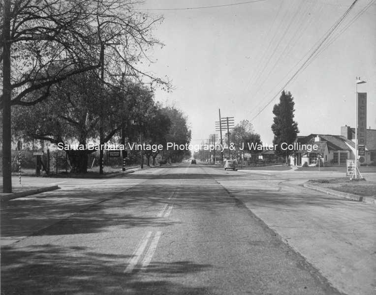 Looking up State St at Las Positas – SB76
