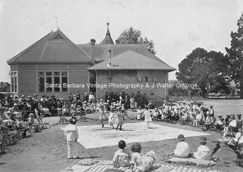 Franklin School & Kindergarten, Montecito & Milpas c.1921 – SB83
