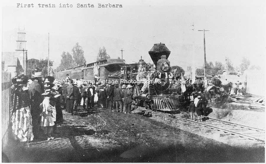 First Train, Santa Barbara Ca - TR24